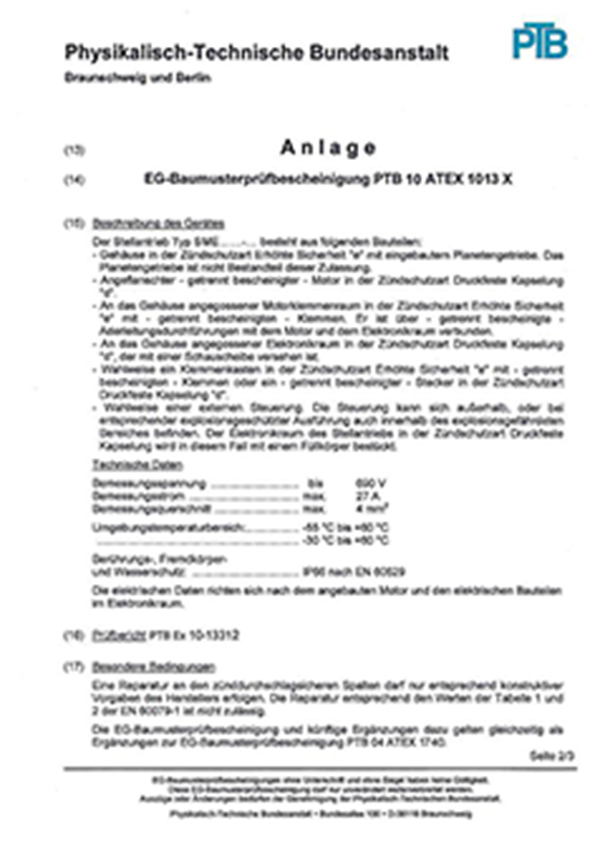 SOMO-Electric actuator-ATEX(PTB)_2