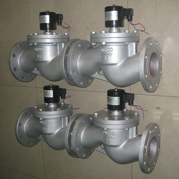 Flange solenoid valve 
