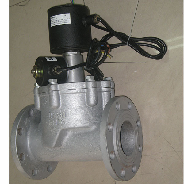 Explosion-proof flange solenoid valve 