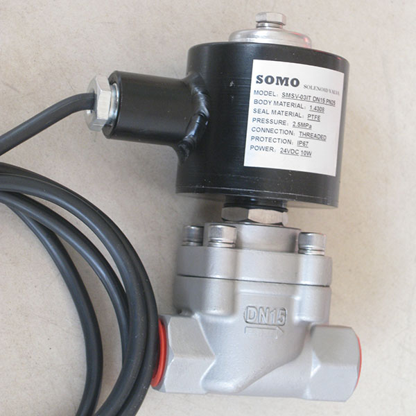 Explosion-proof thread solenoid valve 